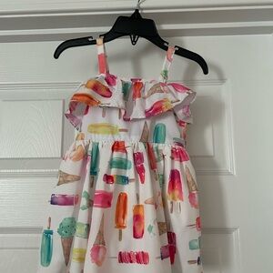 Kate Spade Multicolor Ice Cream Print Dress